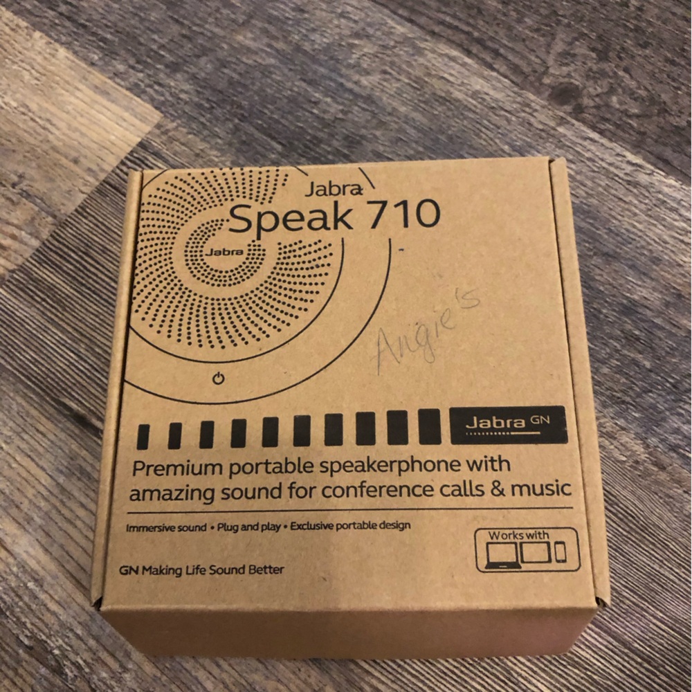 Nib- Speakerphone Jabra 710 professional portable speakerphone never used